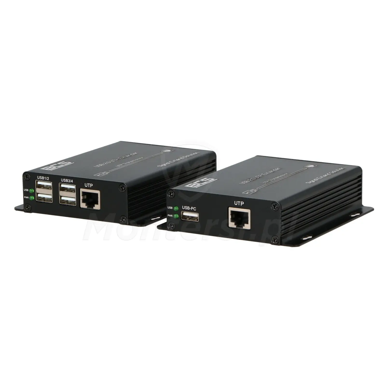 bcs-utp-4usb-set2-zestaw-przedluzacza-usb-po-skretce-utp