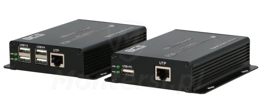 bcs-utp-4usb-set2-zestaw-przedluzacza-usb-po-skretce-utp