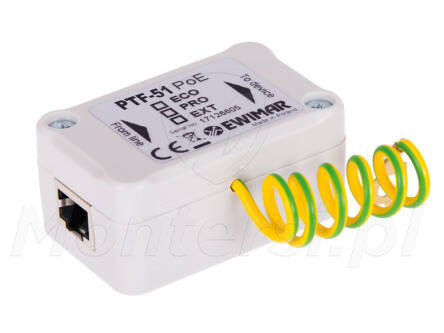 PTF-51-PRO/PoE - Zabezpieczenie przeciwprzepięciowe