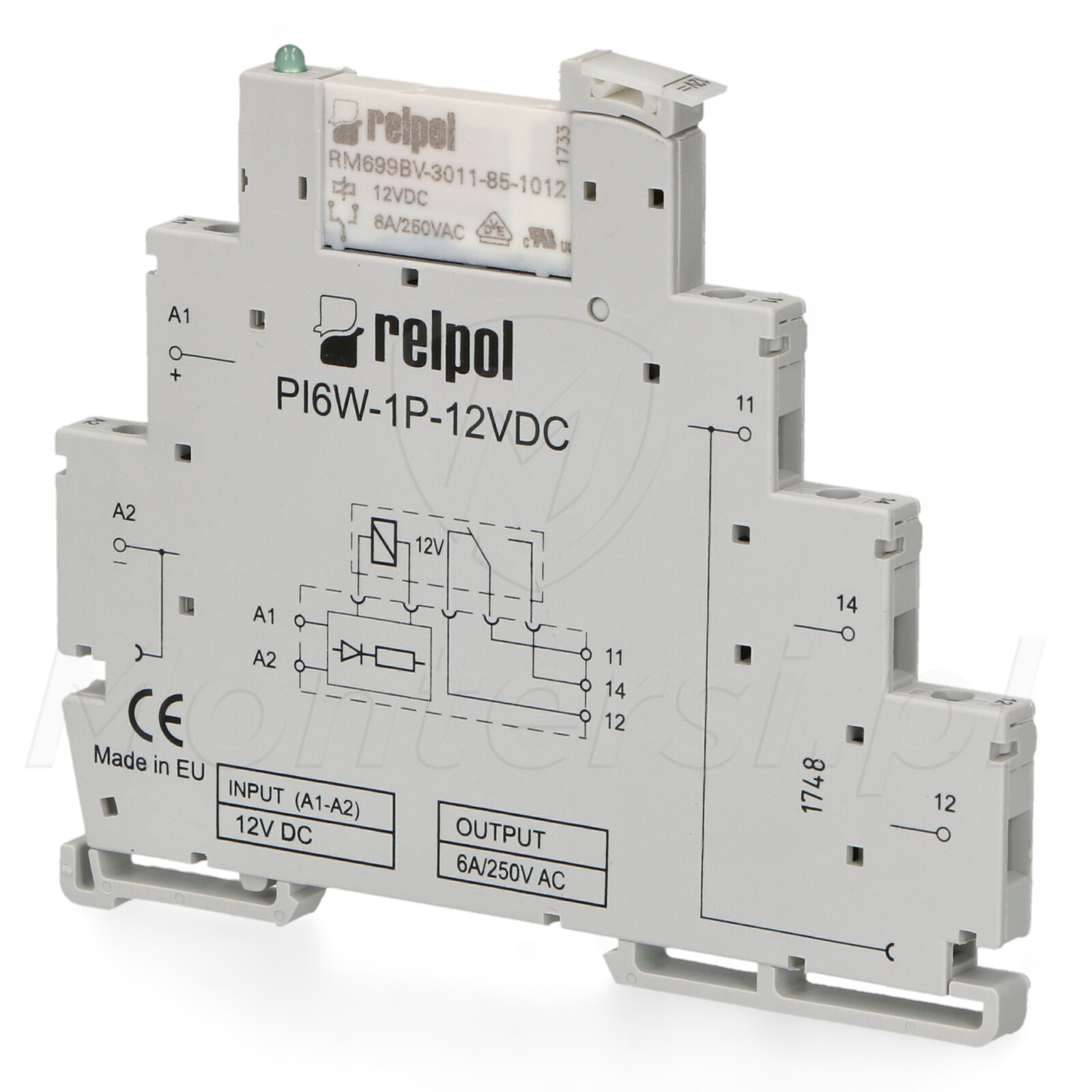 RM69-12V-1P - Moduł przekaźnikowy