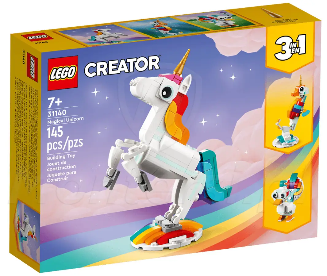 LEGO® Creator 3w1 „Magiczny jednorożec”