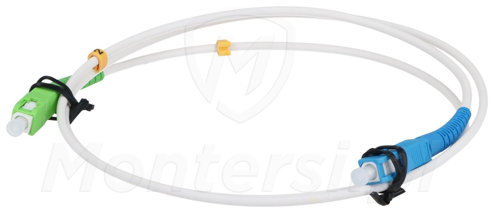 CBF Patchcord SC/PC-SC/APC SM simplex G.657A 1m