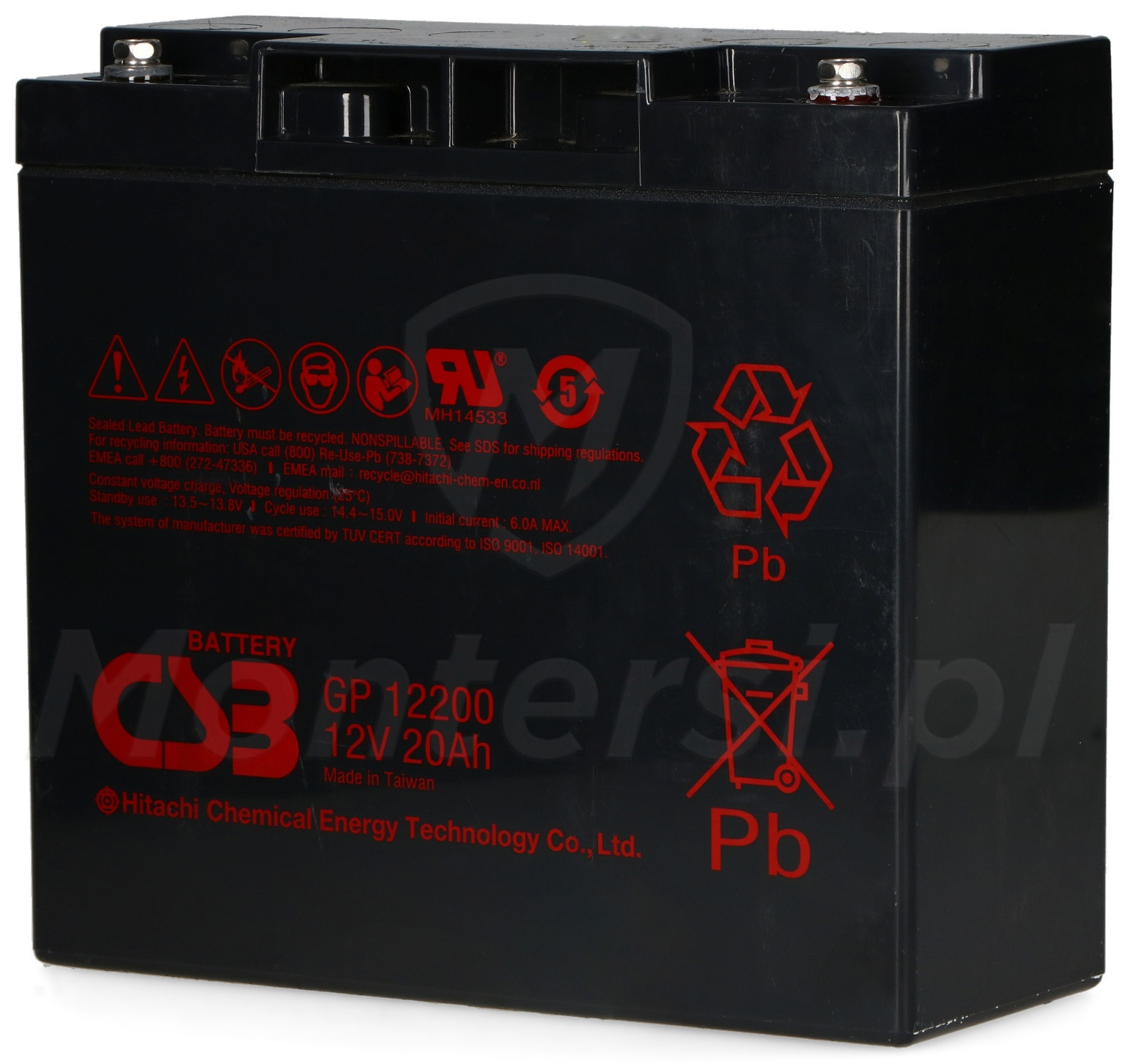 20 Ah / 12 V - Akumulator GP12200