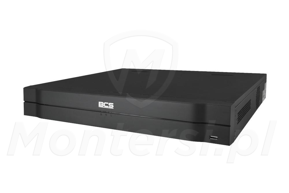 BCS-L-NVR1604-A-8K-Ai2 - 16-kanałowy rejestrator IP, 32 Mpx, 448 Mb/s, 200 Mb/s z funkcjami Ai