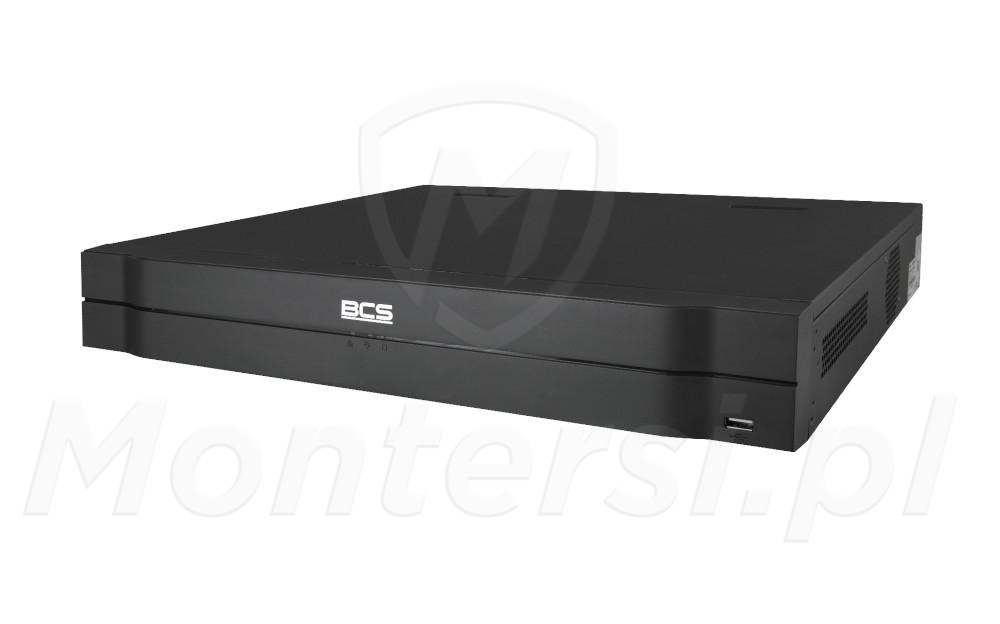 BCS-L-NVR3204-A-8K-Ai2 - 32-kanałowy rejestrator IP, 32 Mpx, 448 Mb/s, 200 Mb/s z funkcjami Ai