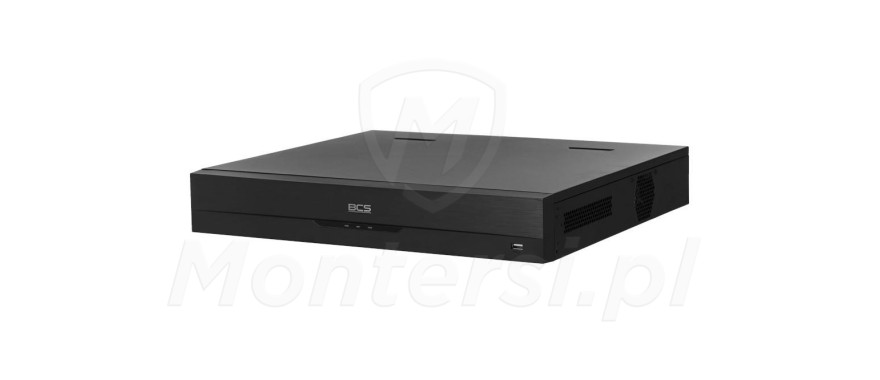 BCS-L-NVR1604-A-8K-16P-Ai2 - przód rejestratora