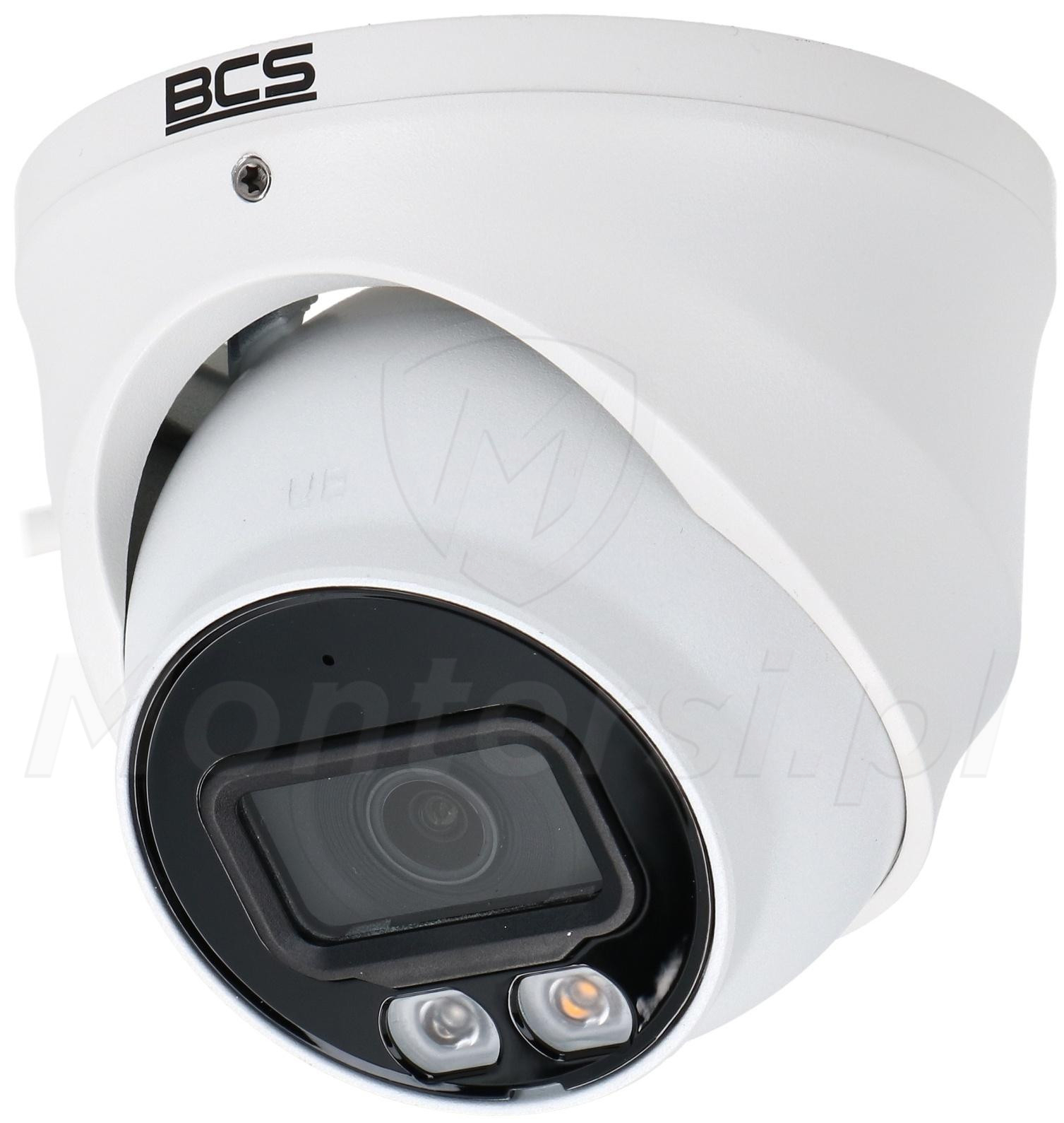 BCS-L-EIP14FSR3L3-Ai - Kopułkowa kamera IP, 4 Mpx, IR+LED, Mikrofon