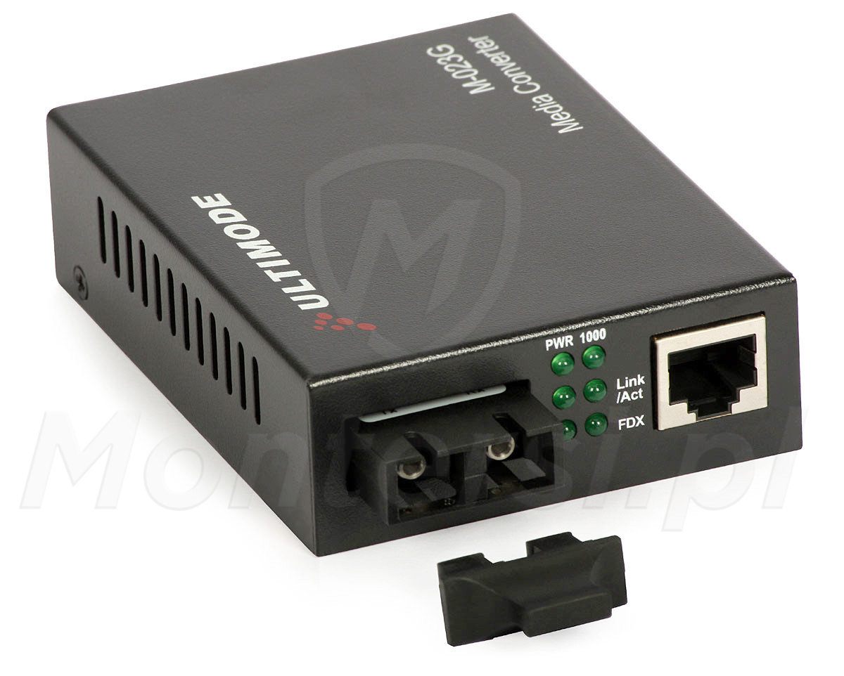 M-023G - Media konwerter UTP - wielomodowy