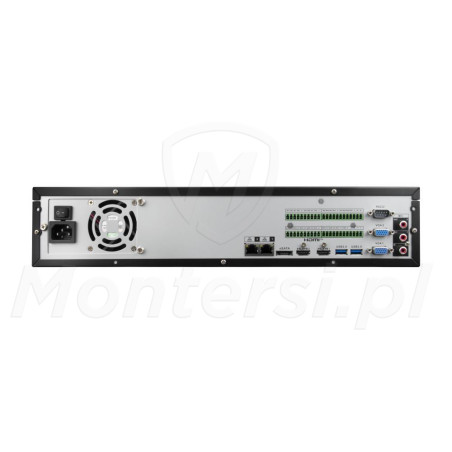 BCS-L-NVR6408R-A-8K-Ai2 - tył rejestratora