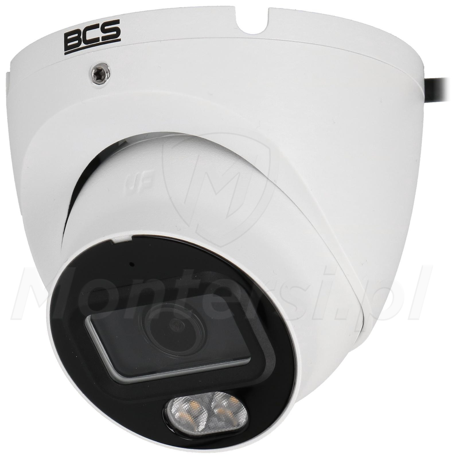 BCS-EA18FWR3L3 - Kopułkowa kamera 4 w 1, 8 Mpx, IR+LED, Mikrofon