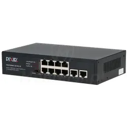 PIX-POE8AT-2FE-PS-3S - przód switcha PoE