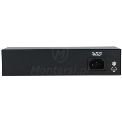 PIX-POE8AT-2FE-PS-3S - tył switcha PoE
