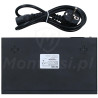 PIX-POE8AT-2FE-PS-3S - dół switcha PoE + kabel