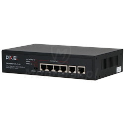 PIX-POE4AT-2FE-PS-3S - przód switcha PoE