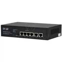 PIX-POE4AT-2FE-PS-3S - przód switcha PoE