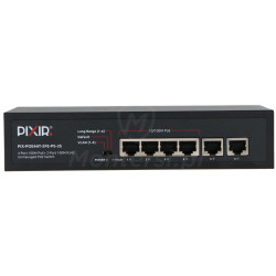 PIX-POE4AT-2FE-PS-3S - przód switcha PoE