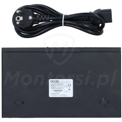 PIX-POE4AT-2FE-PS-3S - dół switcha PoE + kabel