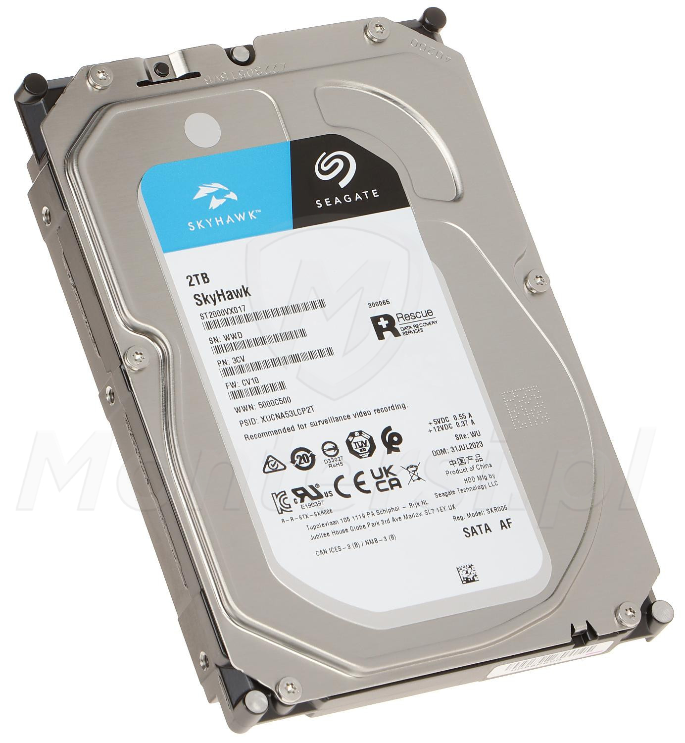 ST2000VX017 - Dysk twardy 2 TB do rejestratora