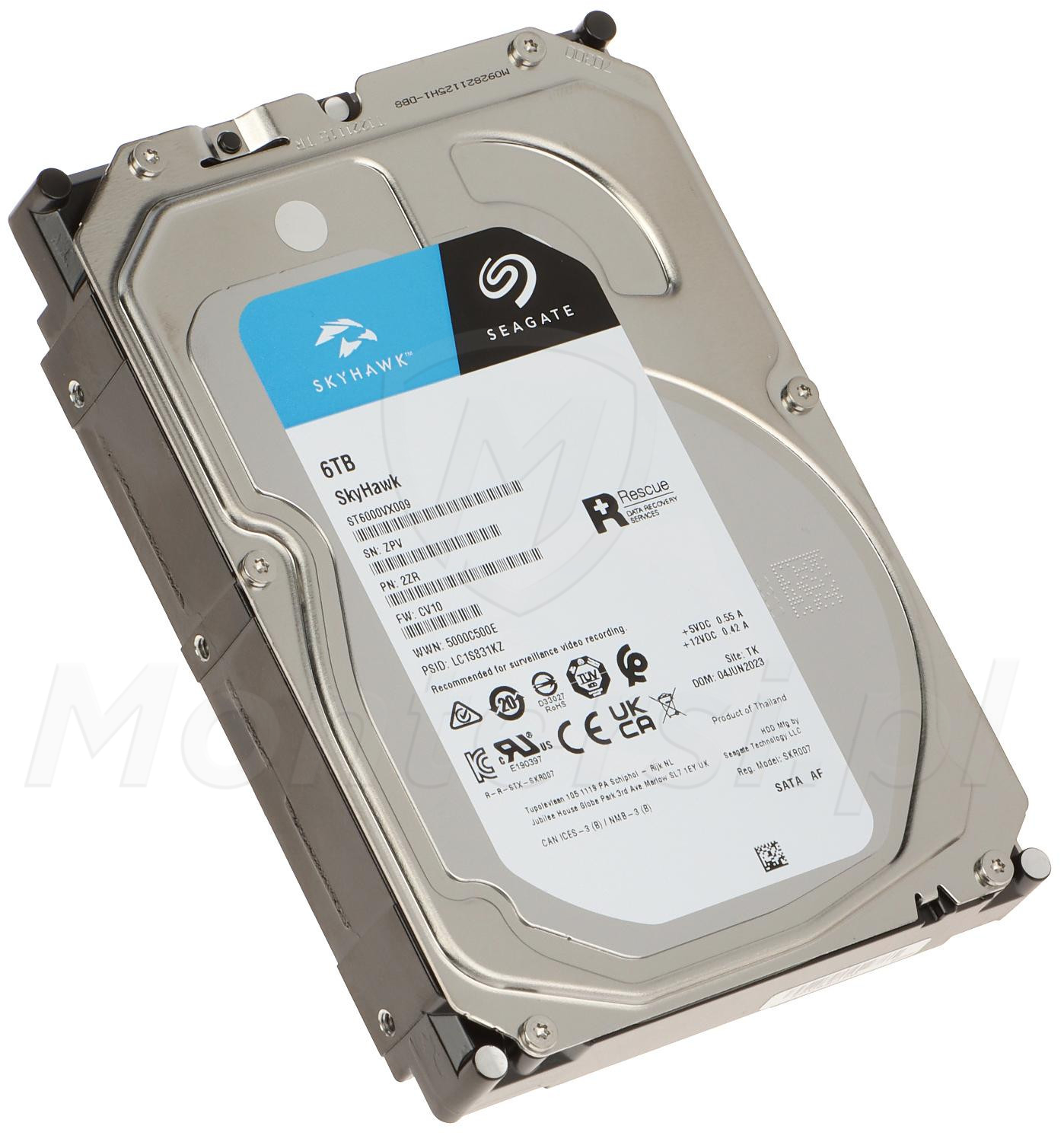 ST6000VX009 - Dysk twardy 6 TB do rejestratora