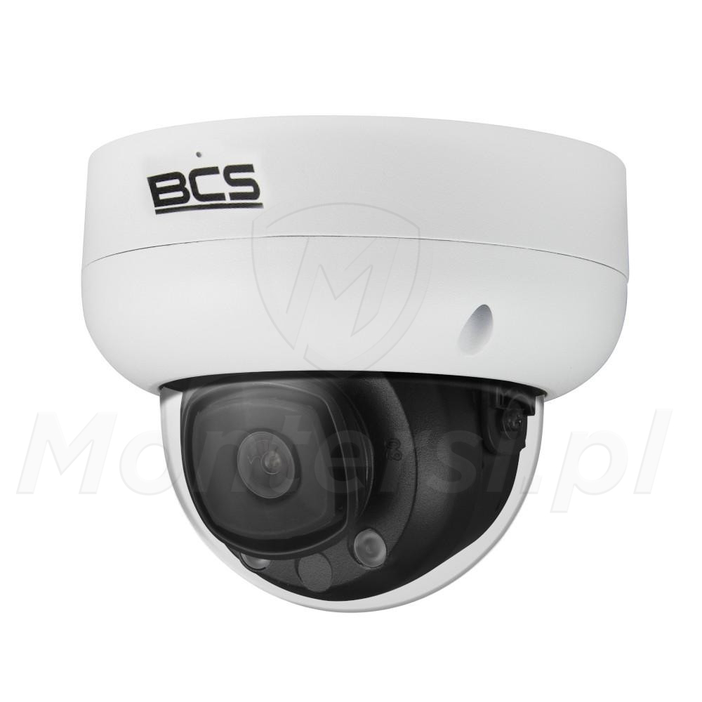 BCS-L-DIP25FCR5L5-Ai2 - Kopułkowa kamera IP, 5 Mpx, IR+LED, Mikrofon