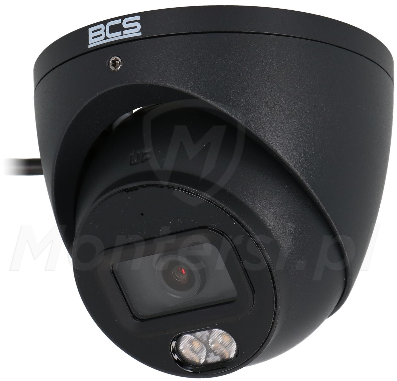 BCS-L-EIP26FCR3L3-Ai1-G(2) - Kopułkowa kamera IP, 6 Mpx, IR+LED, Mikrofon