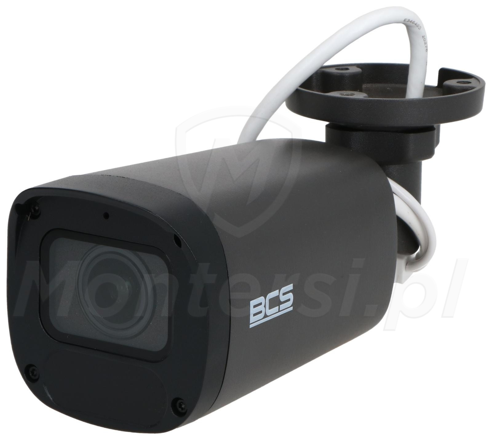 BCS-P-TIP45VSR5-Ai-G - Tubowa kamera IP, 5 Mpx, IR, Mikrofon, MOTOZOOM