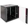 PIX-R19W-12U-600-B - Szafa wisząca 12U 600 mm, blacha 1,2 mm
