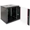 PIX-R19W-12U-600-B - Szafa wisząca 12U 600 mm, blacha 1,2 mm