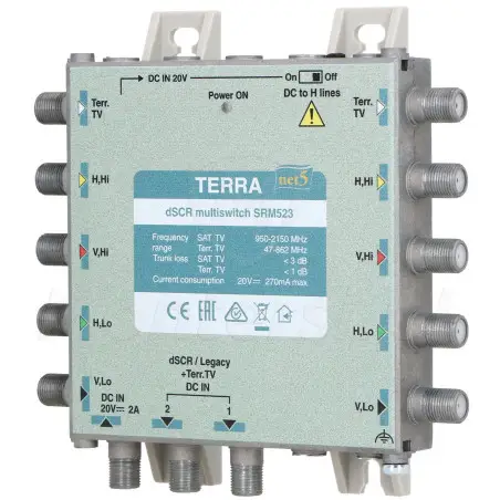 srm-523-multiswitch-przelotowy-z-aktywnym-torem-tv-dscr-unicable-bez-zasilacza