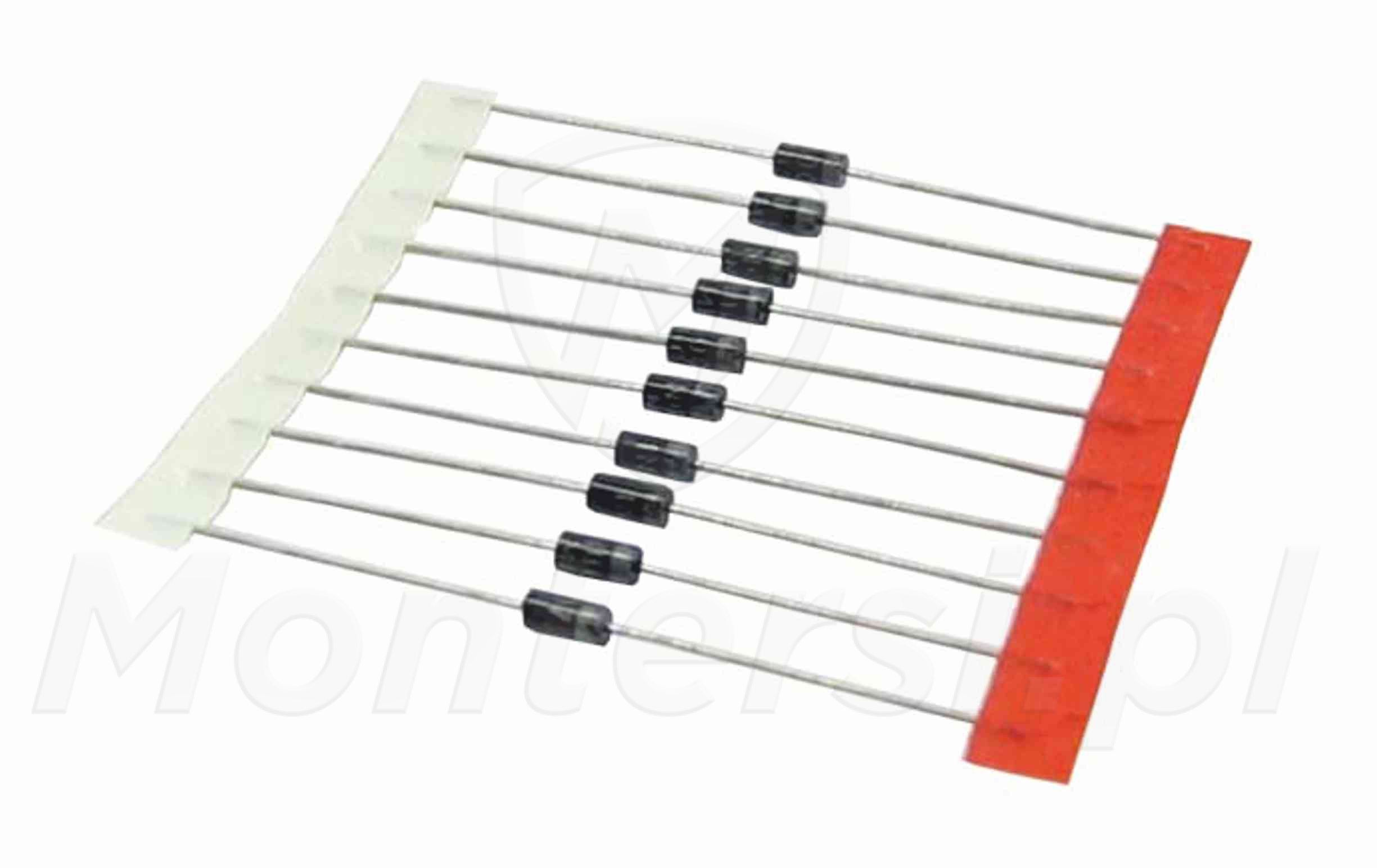 1N4007 - dioda prostownicza 1000V 1A 10szt.