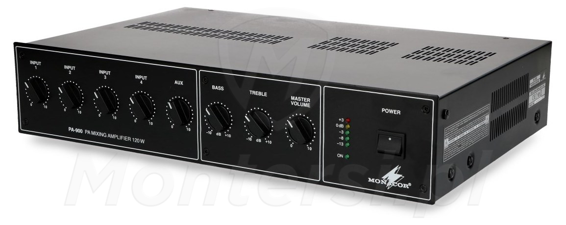PA-900 - Wzmacniacz 120W, 100V, 70V, 4Ohm, Rack 19"