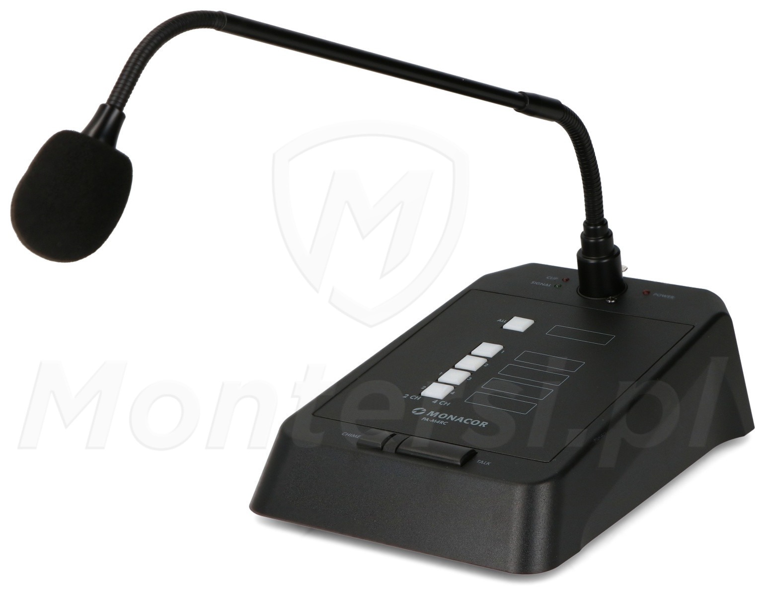PA-M4RC - Mikrofon pulpitowy P, 4 strefowy