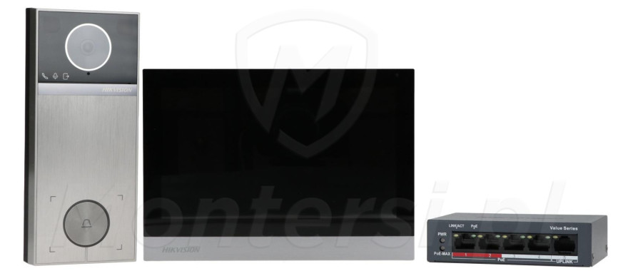 DS-KIS613-S - zestaw wideodomofonowy IP