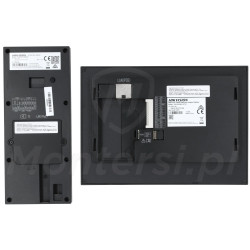 DS-KIS613-S - tył panelu bramowego i monitora
