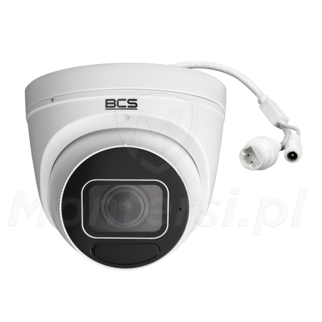 BCS-P-EIP44VSR4-Ai - przód kamery + złącza 