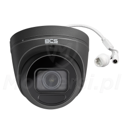 BCS-P-EIP45VSR4-Ai-G - przód kamery + złącza
