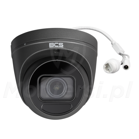 BCS-P-EIP45VSR4-Ai-G - przód kamery + złącza