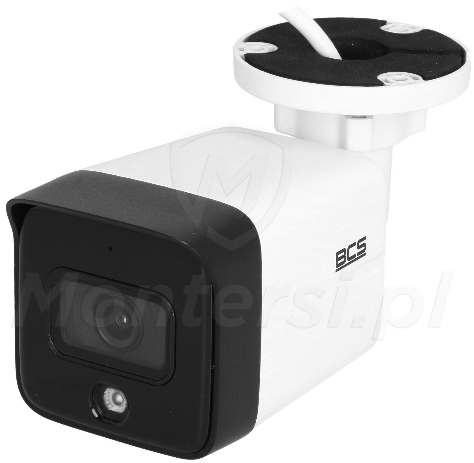 BCS-L-TIP18FSR3L3-Ai - Tubowa kamera IP, 8 Mpx, IR+LED, NightColor