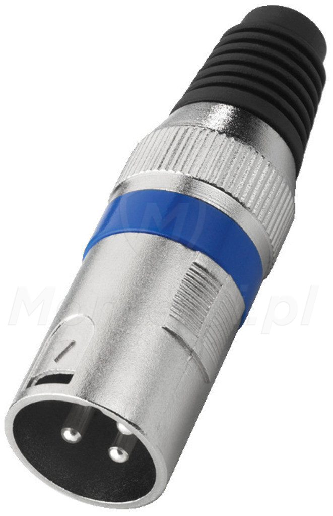XLR-207P/BL - Wtyk XLR