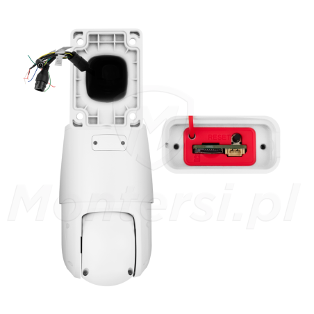 BCS-L-PSIP24425SCR10L5-Ai2 - tył kamery + złącza + slot na kartę microSD