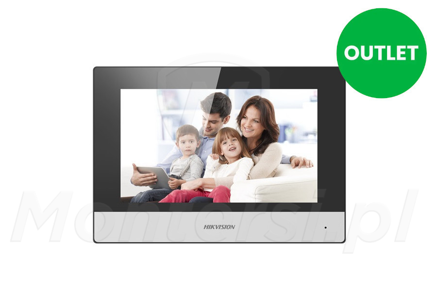 DS-KH6320-WTE1 - Głośnomówiący monitor 7" OUTLET ( delikatne ślady po montażu)