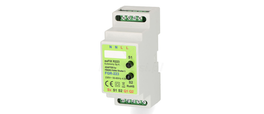 eufix-r223-adapter-din-fibaro-roller-shutter