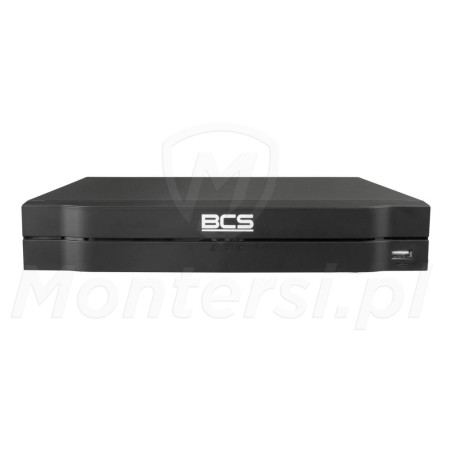 BCS-L-XVR0801-AI - przód rejestratora