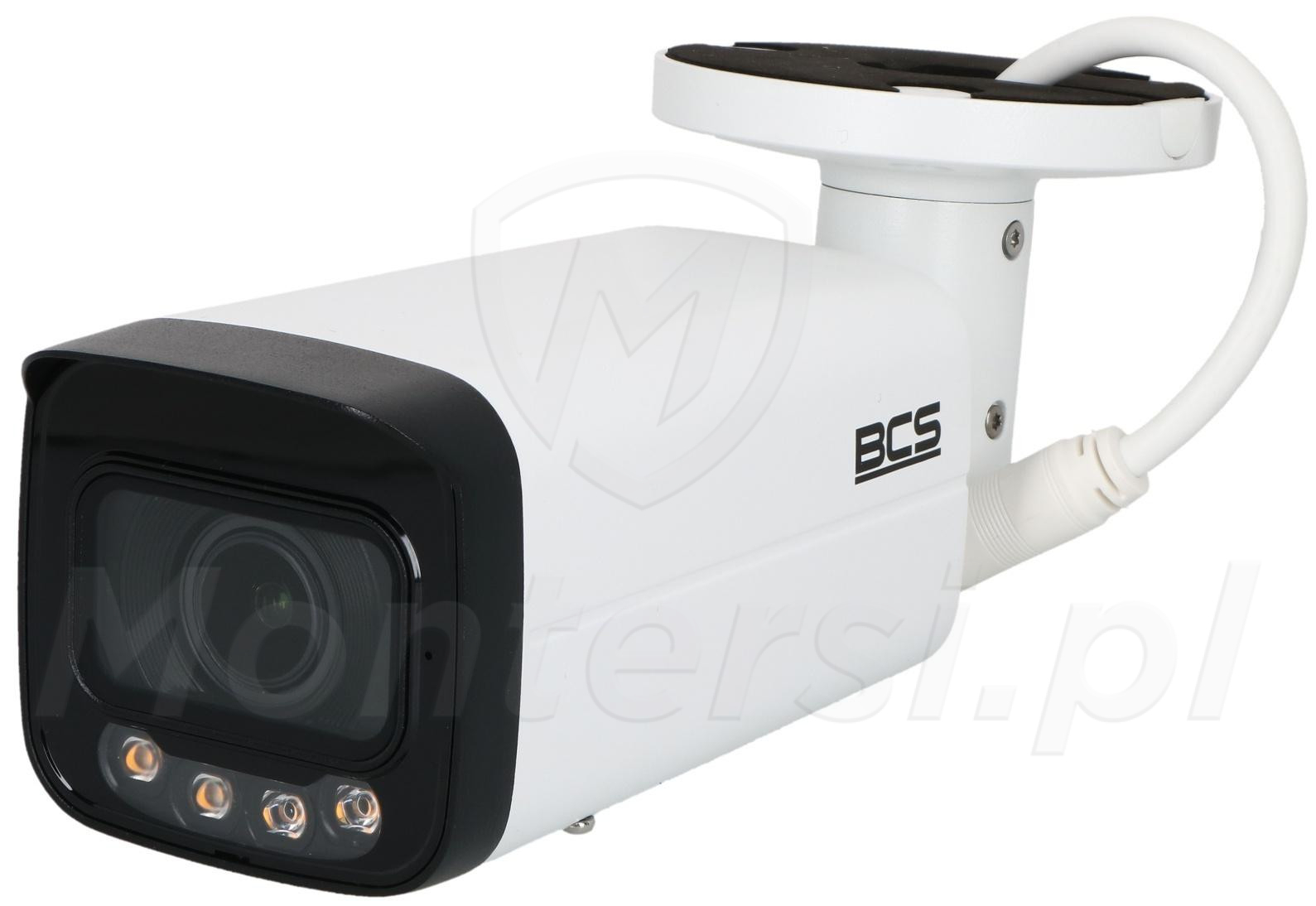 BCS-L-TIP35FCR8L6-Ai2 - Tubowa kamera IP, 5 Mpx,  IR+LED, Mikrofon, IK10