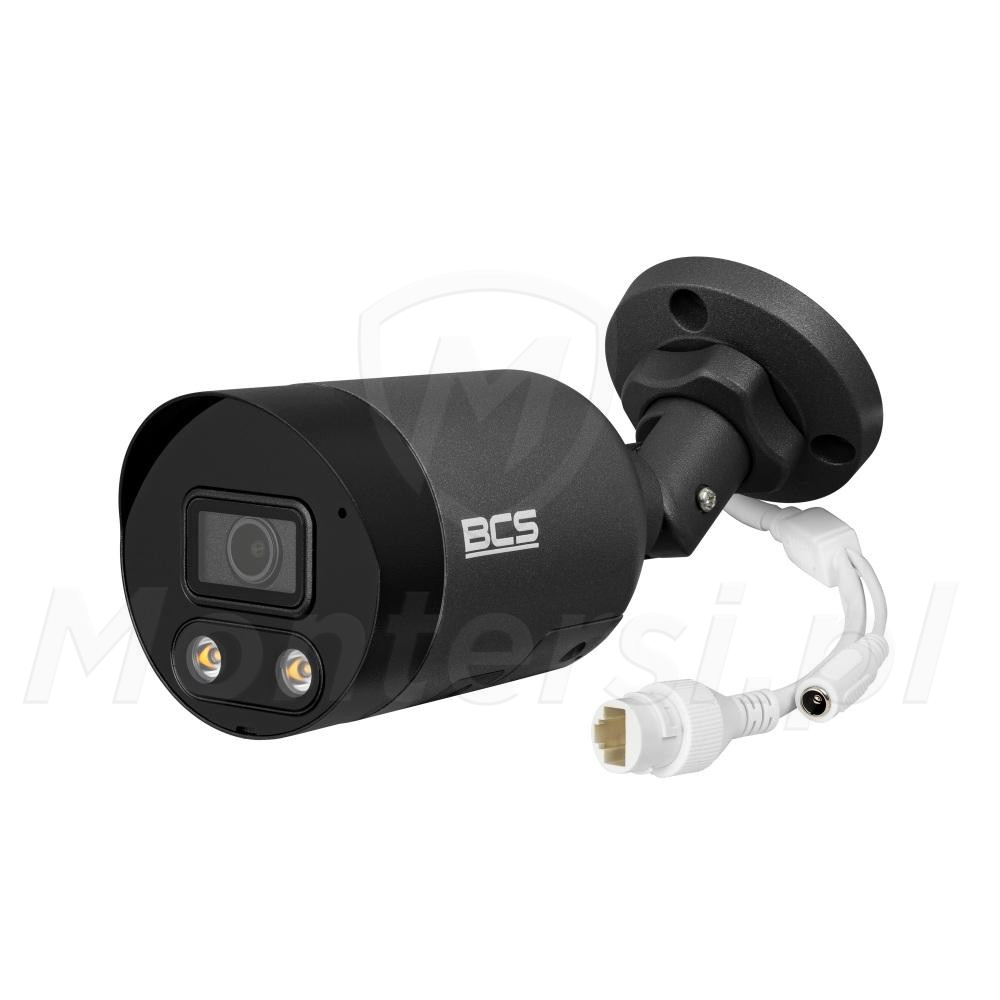 BCS-P-TIP26FSR4L4-Ai2-G - Tubowa kamera IP, 6 Mpx, IR+LED, Mikrofon + Głośnik, WDR 130 dB