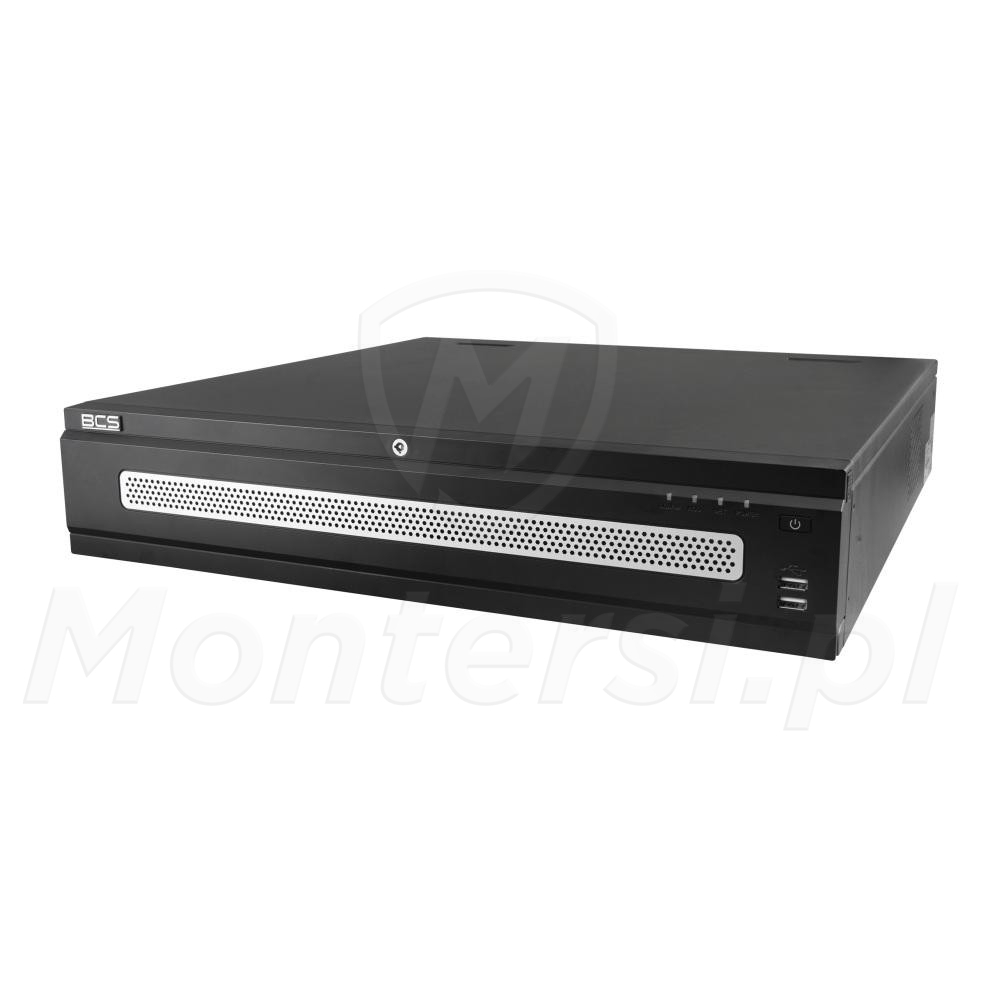 BCS-L-NVR3208XR-A-8K-Ai - 32-kanałowy rejestrator IP, 32 Mpx, 1280 Mb/s, 640 Mb/s z funkcjami Ai, H.265+