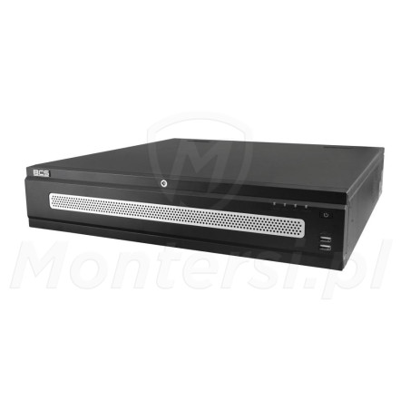 BCS-L-NVR3208XR-A-8K-Ai - przód rejestratora