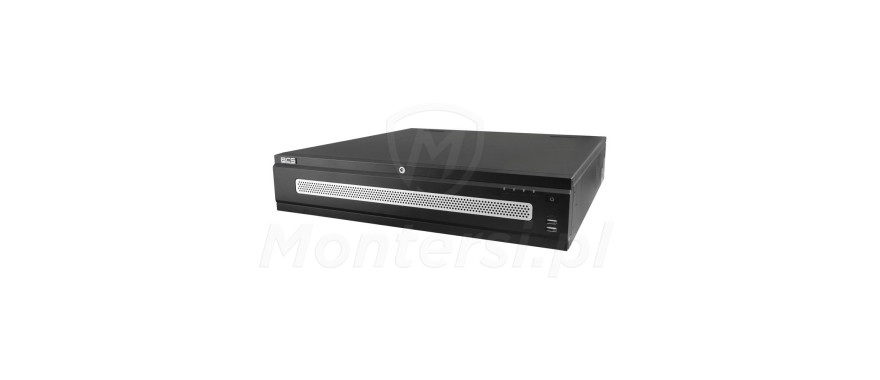 BCS-L-NVR3208XR-A-8K-Ai - przód rejestratora