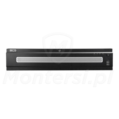 BCS-L-NVR3208XR-A-8K-Ai - przód rejestratora
