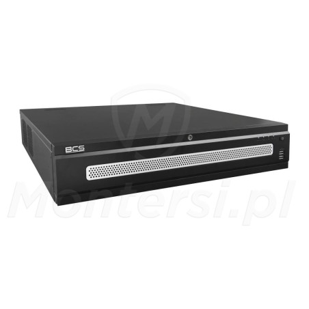BCS-L-NVR3208XR-A-8K-Ai - przód rejestratora